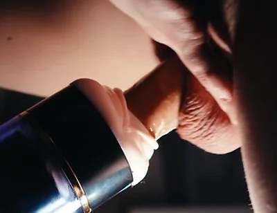 Rotation + Hands-free = Awesome Orgasm! Jerking Off A Big Hot Dick With A Sex Toy Acmejoy - Yan Pink