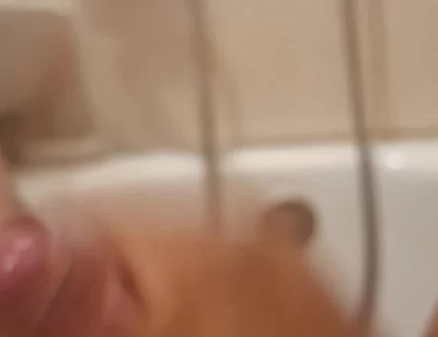 Masturbated in the Bathtub