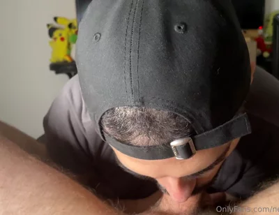 Cumshot in Mouth Sucking and Deepthoat My Friend Big Hard Dick