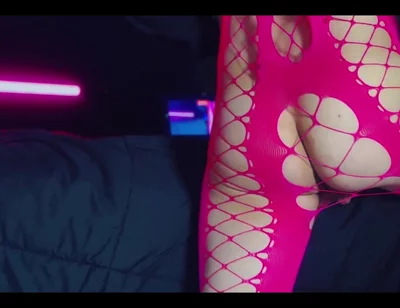 Femboy in Sexy Pink Lingerie - Big Booty