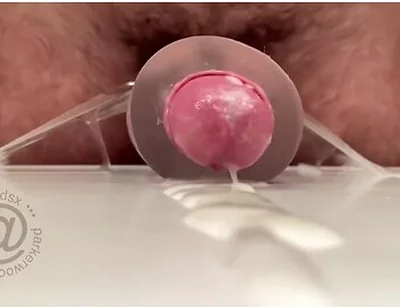 Pov: Close Up Of Me Thrusting & Fucking My Clear Stroker Toy Till I Cum (normal Speed Version)