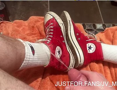 Jv Marx - With Converse Sneakers And Fleshlight