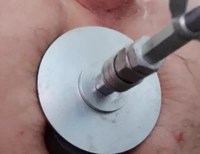 Fucking Machine Pounds My Ass While I Jerk off