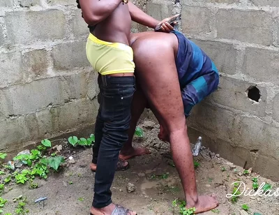 Twerking Ebony Bitch Got It Hard From the Back
