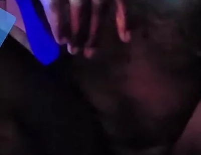 BBC Smoking and Stroking with Plug