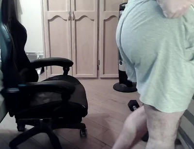 Hot Camboy Works His Legs and Nipples