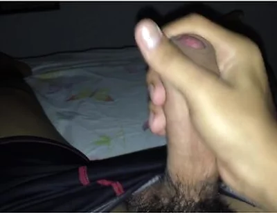 Twink Jerks Off, Cums On His Cock