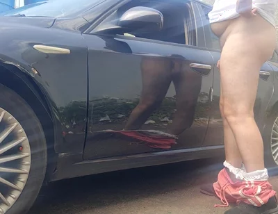 Nude with Car