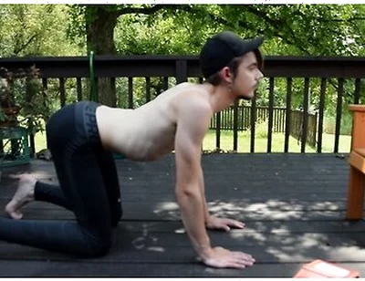 Doing Yoga With A Butt Plug