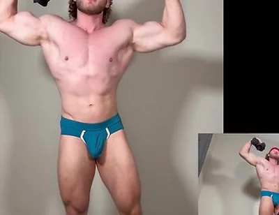 Muscle Domination Slaps Around A Good Boy