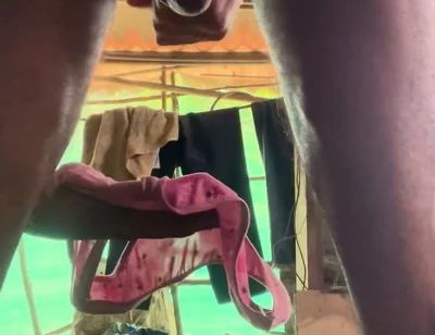 Indian Skinny Boy, Masturbate, Pink, Panty, and Cum Lord