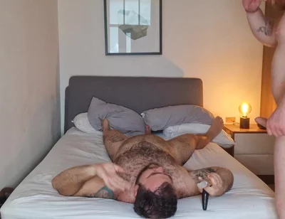 Ginger Beefy Bear First Time Bottom Plug Prep, Deepthroat, Raw Breeding