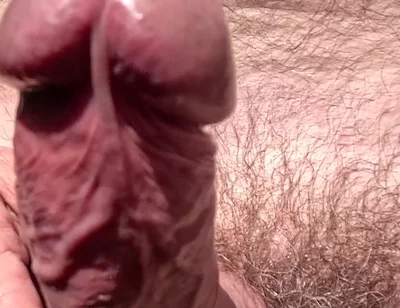 Big Uncut Cock Close up Naked Wank in the Woods - Rockardglans 204