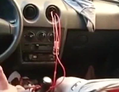 Erick Diaz and Carmona Masturbating Inside the Car in Downtown São Paulo.