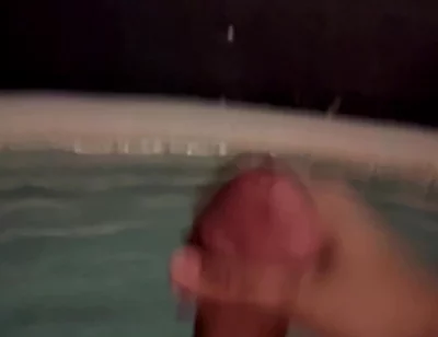 Cuming in the Pool