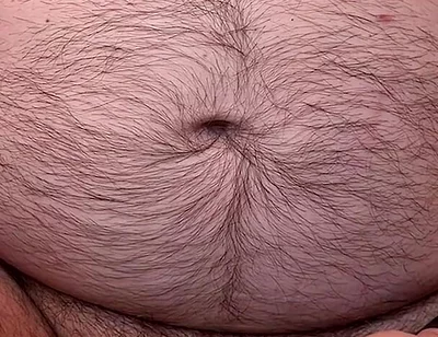 Hairy Bear Ass Spread, Spit, Precum and Sperm