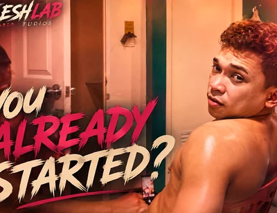 You Alraedy Started? Pinoy Twink Get Hard Handjob