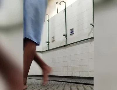 Taking a Shower at the Club