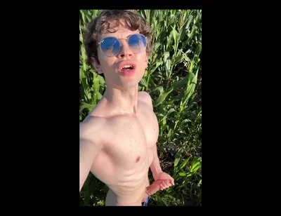 Corn Fields and a Big Dick Around