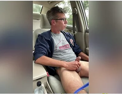 Love Jacking Off In My Car In These Sexy Blue Undies