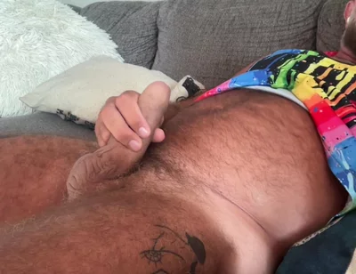 Just Stroking and Shooting My Load
