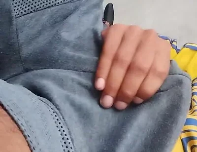 Man Gets Hot and Masturbates Under His Clothes