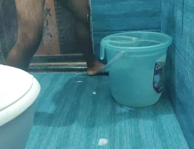 Inside the Bathroom, Amit Remembered His stepsister and Fucked Her in Her Small Hole.