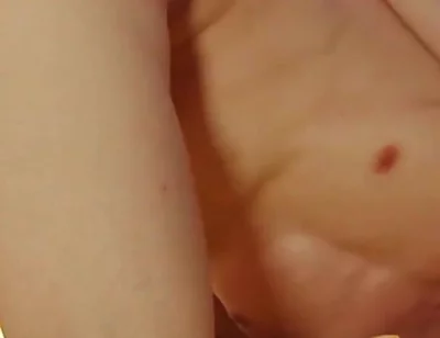 Horny Teen Boy Home Alone Jacks a Big Load