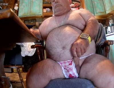 Mark Fletcher Wearing Sexy Panties Edging My Cock and Eating My Cum