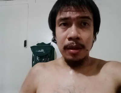 Kneeling Down Masturbation