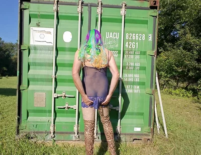 Crossdresser Outside Masturbation Sessions