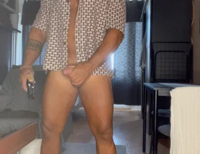 If You Like Me. Bisexual Bodybuilder Wank Solo