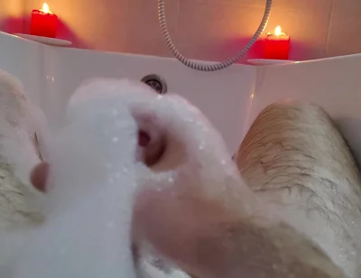 Covered in Foam - My Intense Bathroom Solo Finish