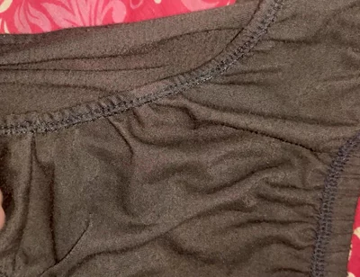 I cum on my Aunty Sangeeta's black panties.