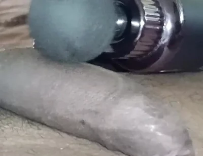 Solo Masterbating with BDSM Toy