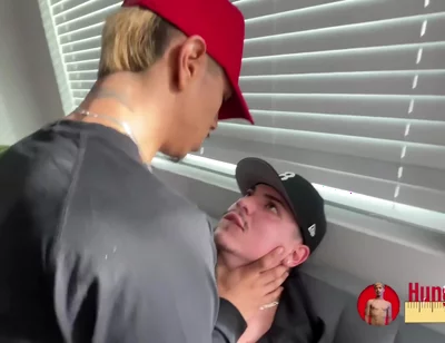 Cholo Thug Fucks Twink On Dirty Couch