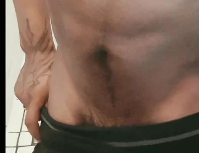 Close-ups Just Before Showering