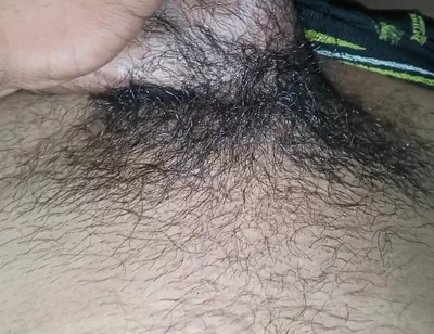Playing with Me Cock Outdoors