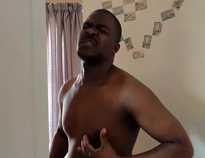 Sexy Guy Moans & Cums From Pillow Humping on the Door Frame