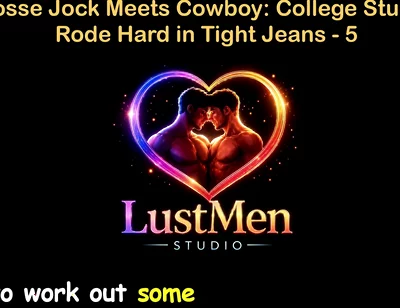 English Audio Gay Sex Story - Lacrosse Jock Meets Cowboy College Stud Gets Rode Hard in Tight Jeans - Part 5