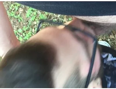 Kinda Risky Public Blowjob