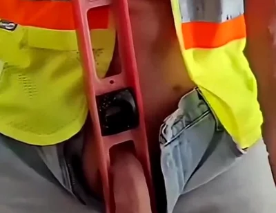A Big Cock Handyman Cumshot