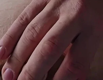 Chubby White Daddy Tries Vibrating Dildo