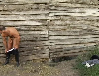 Two Young Muscle Studs Drill a Hung Jock Anal in a Steamy Threesome and Blast Thick Cumshots