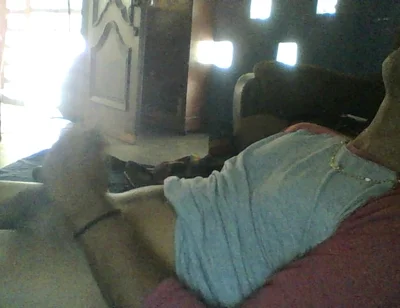 Relaxing in Bed While Waiting for My Time to Work
