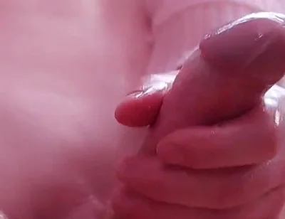 Femboy Riding Cowgirl and Leaking Precum