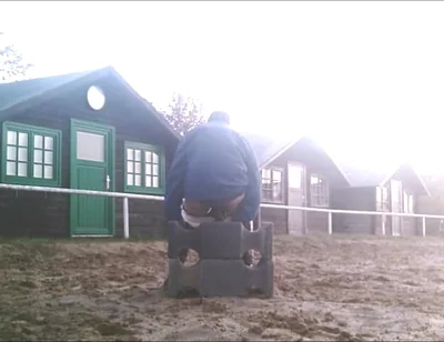 Dildo in the Riding Arena