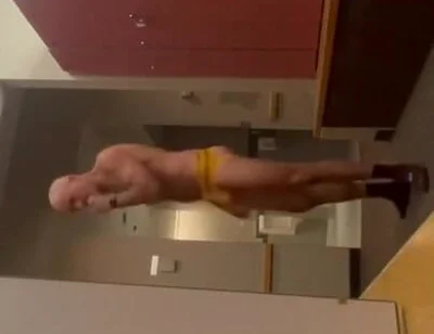 Parading in My Jock at the Gym!