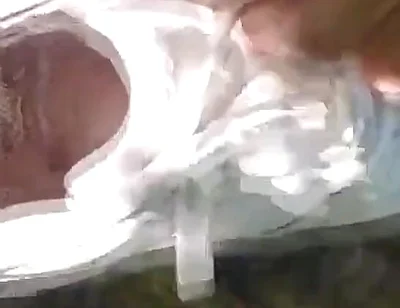 Twink Jerks off His Cock, Squirts Cum in Dirty Smelly Shoes, Into White Sneakers