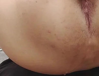 Young Man Sticking His Finger in His Anus